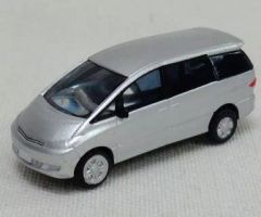 ホットワークス1/64 トヨタ エスティマ シルバー - メルカリ
