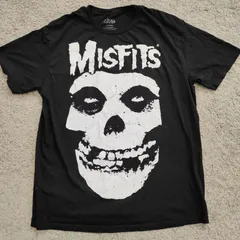 MISFITS　Misfits　ミスフィッツ  【サイズ】  L 　半袖　Tシャツ　SHIRT　BLACK　ブラック　髑髏　ドクロ　スカル　中古　古着