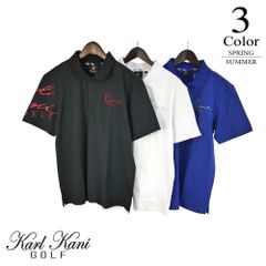 カールカナイゴルフ ゴルフウェア リミテッドマルチ機能遮熱アームインパクトポロ 262kg1291【M/L/XL/XXL/XXXL寸：メンズ】KARL KANI GOLF ゴルフウエア シャツ メンズ【2026春夏】【メール便】