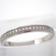 新品仕上げ済 Cartier カルティエ 47 ダムール ウェディング フルエタニティ ダイヤモンド ダイヤ リング Pt950 パヴェ プラチナ 7号 B4093652 フルサークル ダムール ウェディングリング パヴェセッティング 5330
