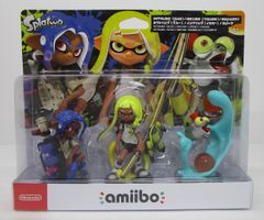 amiibo 스플라툰 트리플 세트 옥틀링/잉크링/코자케 아미보