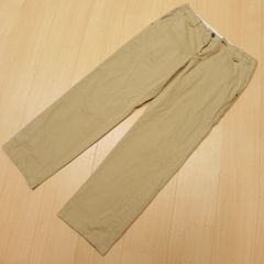 ii721★ 日本製 EDWIN エドウィン 503S 563S2 綿100 コットン パンツ ベージュ W30 古着