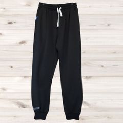 B2593 ヴィンテージ Vintage カジュアルパンツ ズボン(L) 黒 ウエストゴム