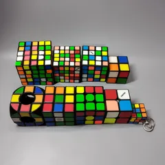 ルービックキューブ 8点 2x2 3x3 4x4 5x5 MF784 - メルカリ
