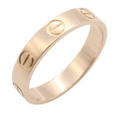 カルティエ CARTIER リング・指輪 ミニラブリング B4085200 K18PG（ピンクゴールド） ミニラブリング レディース Used A