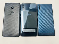 ZenFone 5+AQUOS zero +Xperia XZ SOV34 SIM  SIMフリー 3台セット 260910