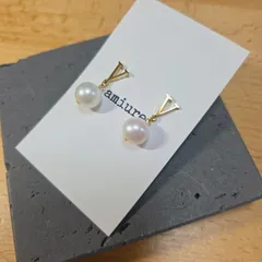 V　1粒パールピアス