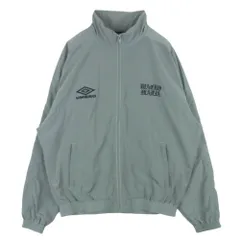 WACKO MARIA ワコマリア 26SS 26SS-WMO-UB01 UMBRO TRACK JACKET TYPE-1 アンブロ ナイロン トラック ジャケット グレー系 M【美品】【中古】