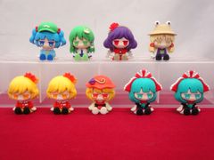 東方Project フィギュア ラバー じとっと ちょこラバ 5体セット