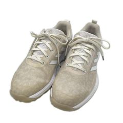 中古 アディダスゴルフ adidas GOLF ゴルフシューズ  24.5cm グレー S2G SL SL23 レオパード柄 スパイクレス [GV9427]