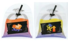 [Used] Bag - Kanjiki Grape & Action Strong Berry - Cool Zipper Bag - "Ichiban Kuji Splatoon 3 Third Edition" Prize F