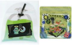 [Used] Bag - Special Save Latte & Big Mother Garden Cool Zipper Bag - "Ichiban Kuji Splatoon 3 Third Edition" Prize F