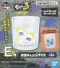 [Used] Glass - Squid & Octopus - Cooling Change Glass - "Ichiban Kuji Splatoon 3 Third Edition" Prize E