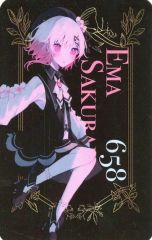 桜羽エマ】魔法少女ノ魔女裁判 東京タワー 予約特典カード コラボ