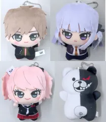 【中古】ぬいぐるみマスコット・ぬいぐるみバッジ 全4種セット ちびぐるみvol.1 「ダンガンロンパシリーズ」