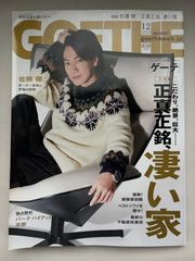 GOETHE 2019年12月号 佐藤健 表紙 - メルカリ