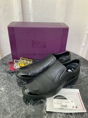 オニツカタイガー 靴 レザー SLIP-ON DELUXE 1181A181 スリッポン 黒 27cm