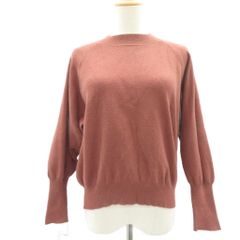 アーバンリサーチ URBAN RESEARCH ニット セーター くすみレッド モックネック 長袖 /YS18 ■GY70