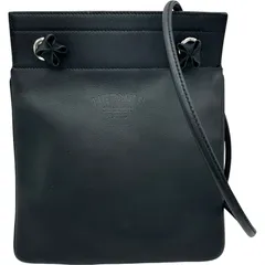 エルメス HERMES アリーヌミニ Y刻印 ブラック シルバー金具 スイフト レディース ショルダーバッグ