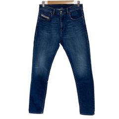 DIESEL ディーゼル D-STRUKT ジョグジーンズ スリムテーパード スキニー スウェット デニムパンツ W30 インディゴ メンズ デニムパンツ ジーンズ 春 夏 秋 冬 古着 中古 USED 良品