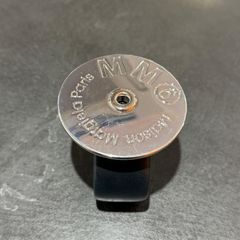 MM6 プレートロゴバングル ブレスレット バングル エムエムシックス シルバー F （25260M）