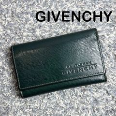 GIVENCHY ジバンシー 6連キーケース ジェントルマン レザー グリーン