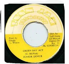 7インチ Junior Demus / Sproutie Ranks Green Bay Act / God A Come Again NONE Teen Jam Promotion E