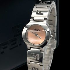 新品電池 稼働品 FENDI フェンディ 670L オロロジ レディース腕時計