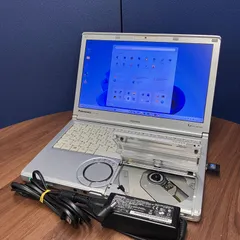 【持歩き楽々/すぐ使える】Panasonic Let's note  Core i5 メモリ8GB ストレージ224GB DVDマルチ Windows11 Pro EPMEM-2026211