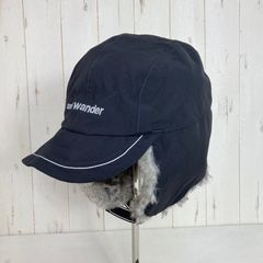 Unisex OneSize ブラック系 And Wander ( アンドワンダー ) コーデュラ 3L ボア キャップ CORDURA 3L Boa Cap 防水透湿 シームテープ イヤーフラップ ナイロン ウェア ウェア小物 ヘッドウェア キャップ
