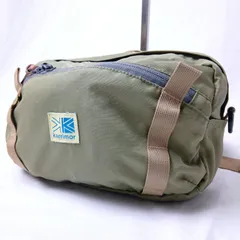 karrimor カリマー ウエストバッグ ヒップバッグ オリーブ カーキ y2k アーカイブ 90s 10s レトロ クラシック テック ゴープコア 希少 至宝の逸品 良品 ベタつきなし 完売モデル ヴィンテージライク ボディバッグ 【至高のアーカイブ】