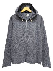 Engineered Garments (エンジニアードガーメンツ) ジップパーカー ボーダー 旧タグ M ネイビー メンズ/036
