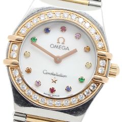 オメガ OMEGA 1368.79 コンステレーション アイリス マイチョイス ミニ ダイヤベゼル クォーツ レディース _976700