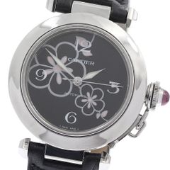 カルティエ CARTIER W3109699 パシャC ウィンターフラワー 2007年クリスマス限定 自動巻き レディース 保証書付き_974526