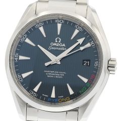 オメガ OMEGA 522.10.42.21.03.001 シーマスター アクアテラ 平昌五輪限定 自動巻き メンズ 保証書付き_973252