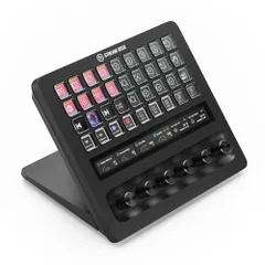 Elgato Stream Deck + XL ? プロフェッショナルシステムおよび制作向けのカスタマイズ可能なコントロールプラットフォーム（マクロキー、多機能ダイヤル、タッチストリップ搭載）? PC／Mac対応 USB-C 758ec11c