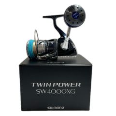 SHIMANO シマノ スピニングリール 21ツインパワーSW 4000XG 夢屋ハンドル 純正ハンドル 04221