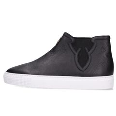 クロムハーツ  MID TOP/ミッドトップ ダガー装飾サイドゴアハイカットレザースニーカー メンズ 40