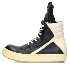 リックオウエンス  GEOBASKET ジオバスケットレザーハイカットスニーカー メンズ 42