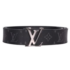 ルイヴィトン  LV イニシャル 40MM モノグラムレザーベルト メンズ 105