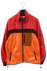 コムデギャルソンジュンヤワタナベ  22AW  JJ-J005 AD2022 カラー切替フルジップナイロンジャケット レディース M