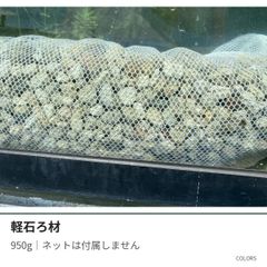 軽石ろ材 950g｜アクアリウム・園芸用／ネットなし