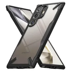 【新品】 【Ringke】Galaxy S24 Ultra 対応 ケース フュージョンエックス（ブラック）