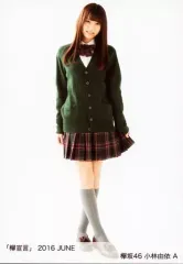 【中古】生写真(坂道シリーズ) A：小林由依/「欅宣言」2016 JUNE ランダム生写真