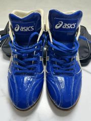 希少】ASICS インジェクター2002 ブルー - メルカリ