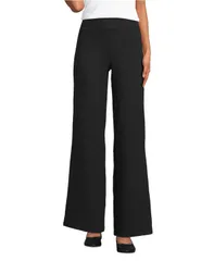 ランズエンド レディース ボトムス カジュアルパンツ ワイドレッグ プチ パンツ Lands End Womens Petite Starfish High Rise Pull On Wide Leg
