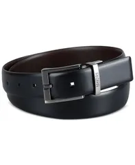 ケネスコール メンズ アクセサリー ベルト Kenneth Cole Reaction Mens CalfGrain Reversible Belt BlackBrown ブラック