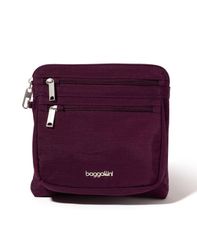 バッガリーニ レディース バッグ Baggallini Securtex AntiTheft Crossbody Bag Mulberry