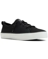スペリー レディース シューズ スニーカー レース ニット Sperry Womens Crest Vibe Knit LaceUp Sneakers Black ブラック