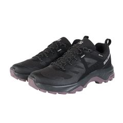 サロモン（SALOMON） ハイキングシューズ 登山靴 山登り EXEO GTX L47632600 ゴアテックス 防水 ローカット（ブラック/２５．０/Lady's）pms